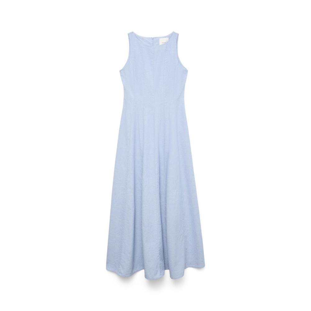 Vero Moda Norma Maxi Chambray Dress